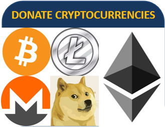 Donate cryptocurrencies